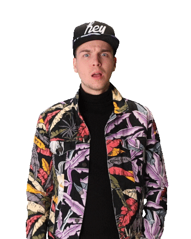 What Wow Sticker by Dylan Haegens