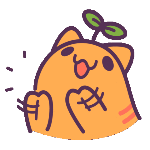 Cat Applause Sticker by Castaways