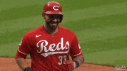 Home Run Baseball GIF by Cincinnati Reds