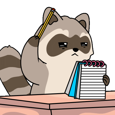 Bitcoin Raccoon Sticker by Ordinary Frends