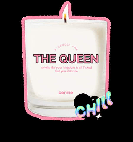 bennieclub skincare chill relax candle GIF