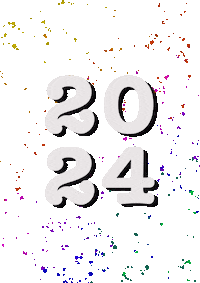 Neujahr Sticker