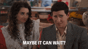 It Can Wait Hold On GIF by ABC Network