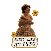 Ella Hunt Drinking Sticker by Apple TV+