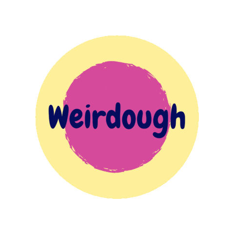 Playdough Sticker by Weirdough.