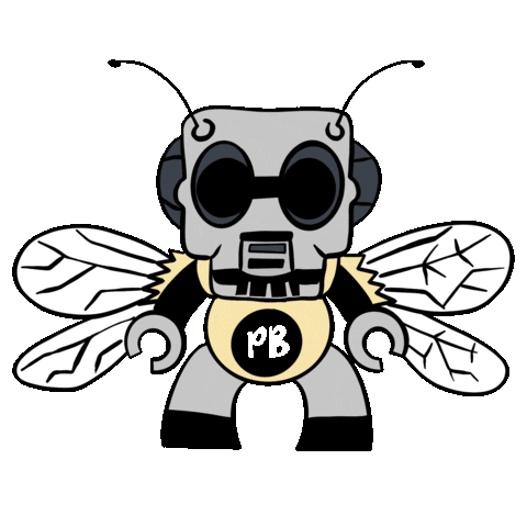 Drone Bee Sticker by HoM Realty