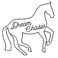 Horse Dressage Sticker by dapplebay