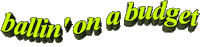 ballin on a budget Sticker by AnimatedText