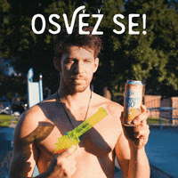 Zlatopramen summer pool leto radler GIF