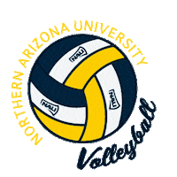northern arizona university sport Sticker by NAU Social