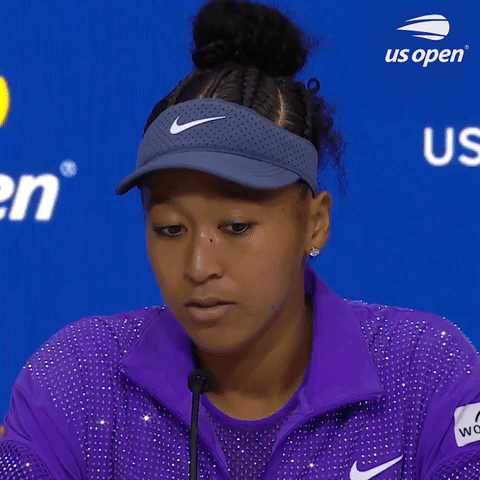 Osaka doesn't feel sad