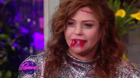 Halloween Zombie GIF by Rachael Ray Show