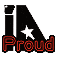 Proud Ia Sticker by iNFiNiTi  Athletics