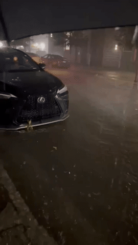 Miami Streets Underwater After Storm Drops