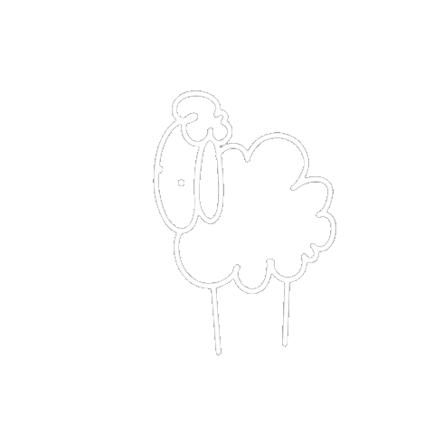 Sheep Love Sticker