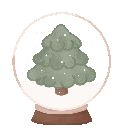 Snow Globe Sticker