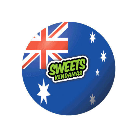 Australia Au Sticker by Sweets Kendamas