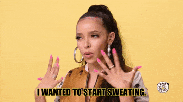 I Wanted To Start Sweating