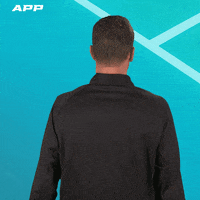 Stare Down Turn Around GIF by APP