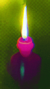Purple Man Burn GIF by patternbase