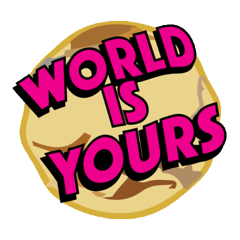 thehighriseco giphyupload happy world positive Sticker