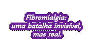 Fibromialgia Sticker by Atelier das Arteiras