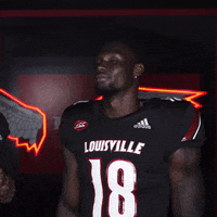 College Football Sport GIF by Louisville Cardinals