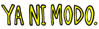 Ni Modo Johnnymodo Sticker