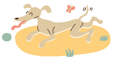 Happy Puppy Sticker by Big Dog Pet Foods