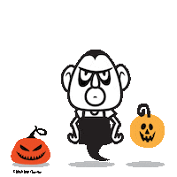 halloween jump Sticker by Grand Plaza HK