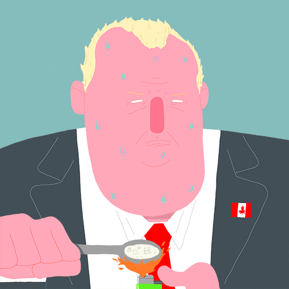 rob ford GIF by Animation Domination High-Def