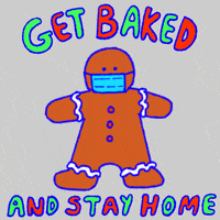 Stay Inside Merry Christmas GIF by INTO ACTION