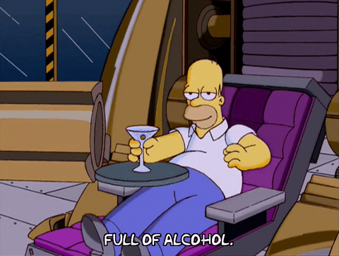 Drunk Episode 9 GIF by The Simpsons