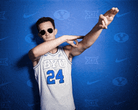 College Basketball Sport GIF by BYU Cougars