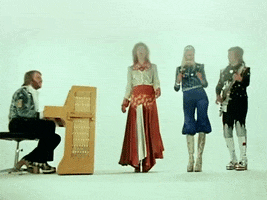 band waterloo GIF by ABBA