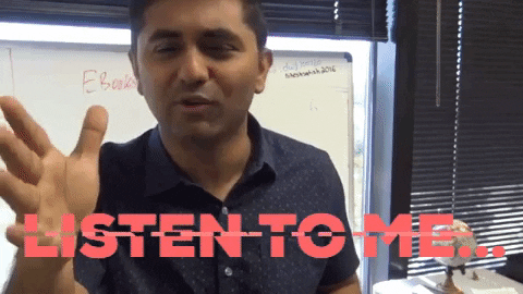 Listen To Me GIF by Satish Gaire
