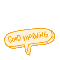 Good Morning Sticker by Demic