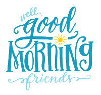 Greeting Good Morning Sticker