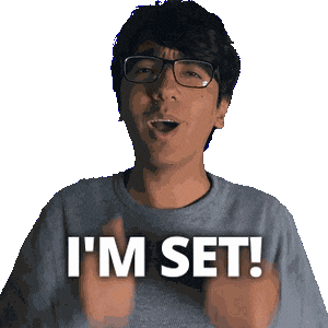 Good To Go Locked In Sticker