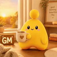Good Morning Crypto GIF by Tiny Humans AI