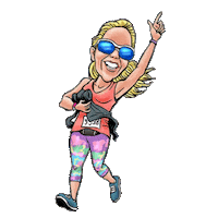 Run Running Sticker by eBibs