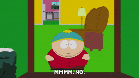 disagree eric cartman GIF by South Park 