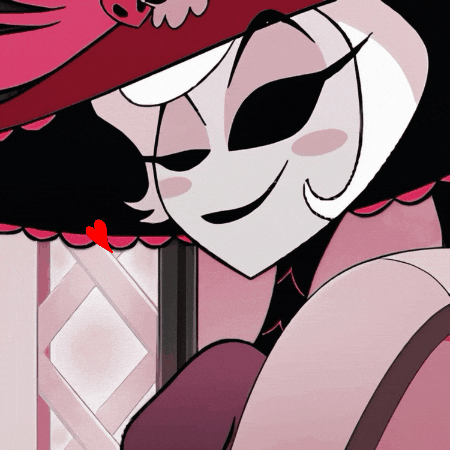Phantomahawk giphygifmaker giphyattribution hazbin hotel rosie GIF