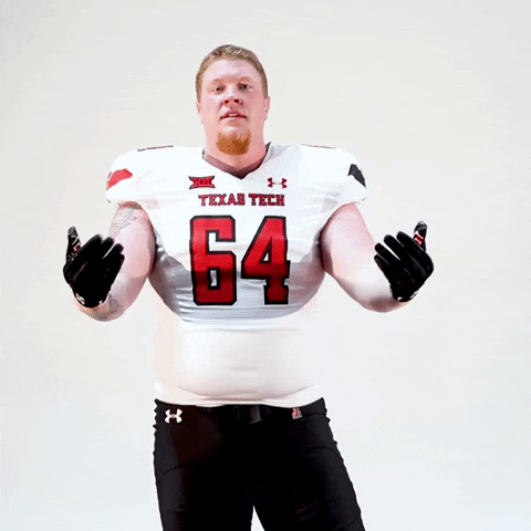 Clayton Franks GIF by Texas Tech Football
