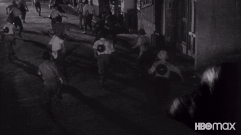 Vintage Running GIF by HBO Max