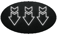 Arrow Sticker by Live Nation