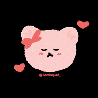 gomisquad_ happy heart animation illustration GIF