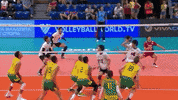 volleyballworld dance celebration celebrate hey GIF