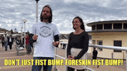 ForeskinRevolution fist bump foreskin foreskin revolution GIF