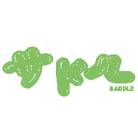 Matcha Latte Sticker by Saddle Cafe